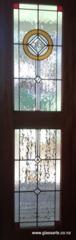 Stained Glass Windows - Karen Road, Laingholm, Waitakere Ranges, Auckland